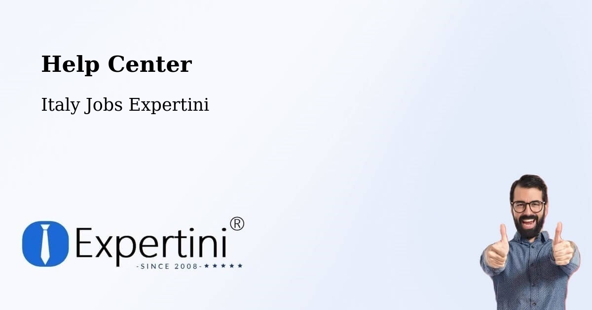 Help Center – Labico - Italy Jobs Expertini