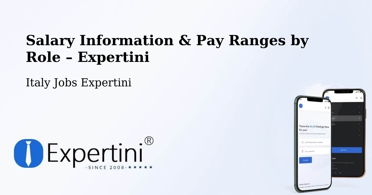 Salary Information & Pay Ranges – Labico - Labico, Italy Jobs Expertini